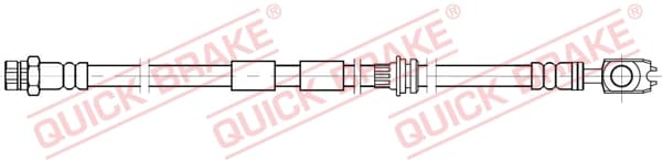 QUICK BRAKE Brzdová hadica 58.897X 1