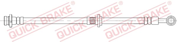 QUICK BRAKE Brzdová hadica 58.899 1