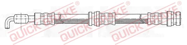 QUICK BRAKE Brzdová hadica 58.917 1