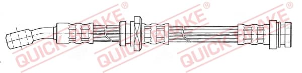 QUICK BRAKE Brzdová hadica 58.943 1