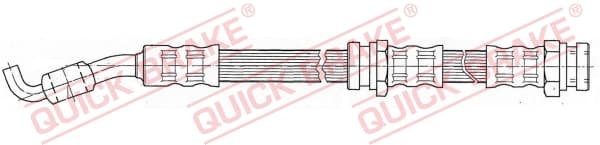 QUICK BRAKE Brzdová hadica 58.948 1