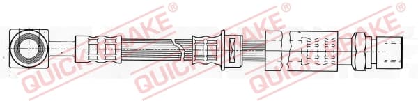 QUICK BRAKE Brzdová hadica 58.949 1