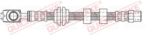 QUICK BRAKE Brzdová hadica 58.954 1