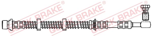 QUICK BRAKE Brzdová hadica 58.960X 1