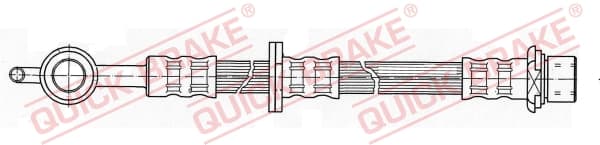 QUICK BRAKE Brzdová hadica 58.965 1