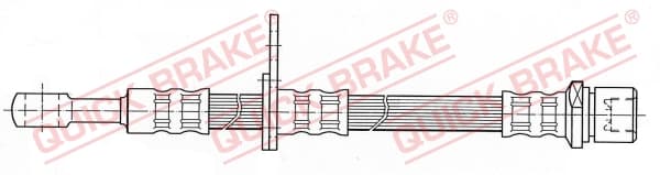 QUICK BRAKE Brzdová hadica 58.977 1
