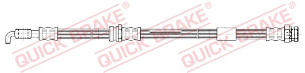 QUICK BRAKE Brzdová hadica 58.987 1