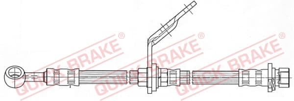 QUICK BRAKE Brzdová hadica 58.992 1