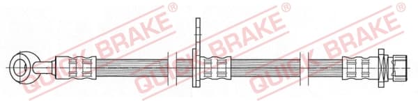 QUICK BRAKE Brzdová hadica 58.993 1
