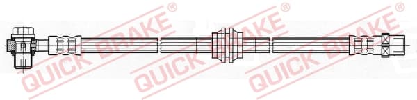 QUICK BRAKE Brzdová hadica 58.996X 1