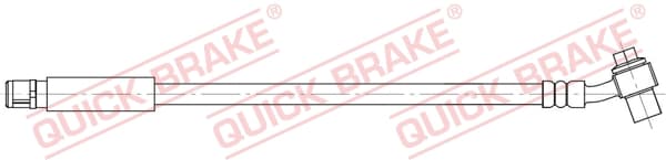 QUICK BRAKE Brzdová hadica 59.803X 1