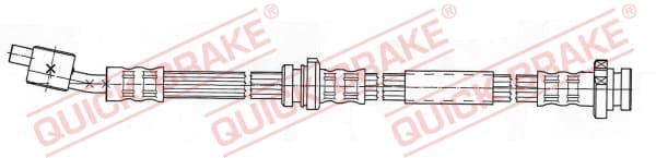 QUICK BRAKE Brzdová hadica 59.905 1