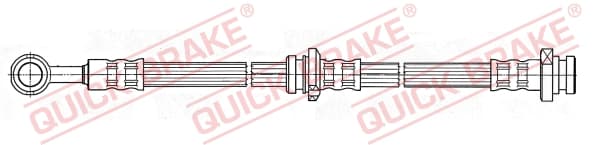 QUICK BRAKE Brzdová hadica 59.908 1