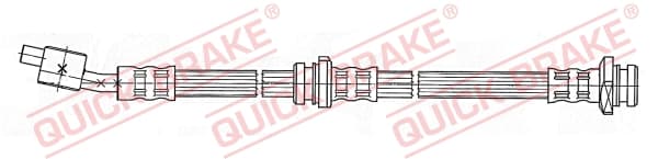 QUICK BRAKE Brzdová hadica 59.909 1