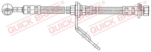 QUICK BRAKE Brzdová hadica 59.923 1