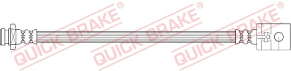 QUICK BRAKE Brzdová hadica 62.017 1