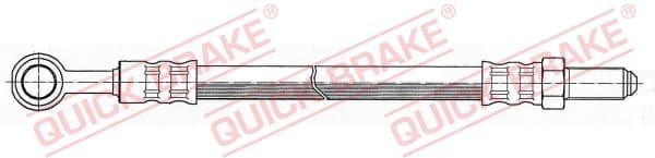 QUICK BRAKE Brzdová hadica 70.004 1