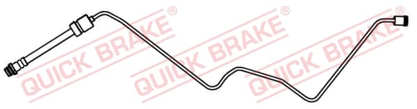QUICK BRAKE Brzdová hadica 96.015 1