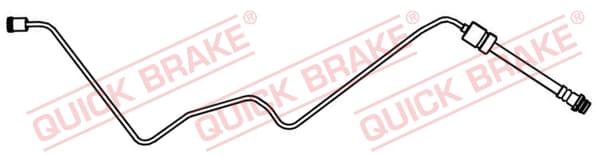 QUICK BRAKE Brzdová hadica 96.016 1
