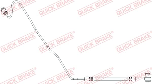 QUICK BRAKE Brzdová hadica 96.020X 1