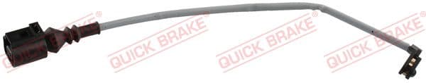 QUICK BRAKE Výstražný kontakt opotrebenia brzdového obloženia WS 0466 A 1