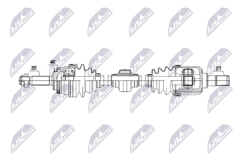 NTY Hnací hriadeľ NPW-HY-646 1