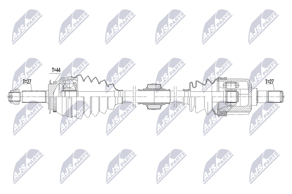 NTY Hnací hriadeľ NPW-HY-675 1