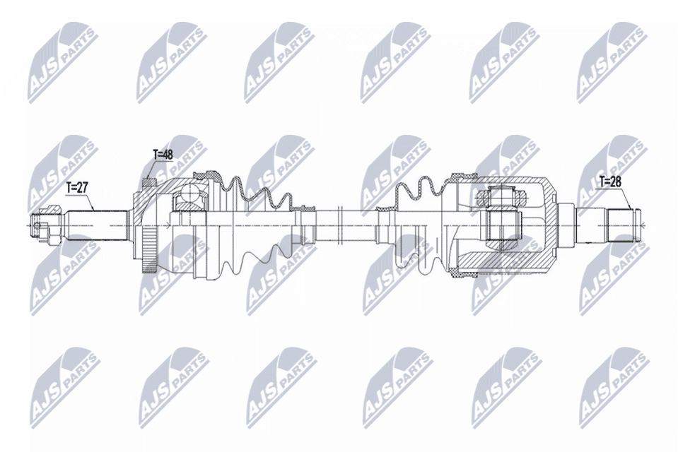 NTY Hnací hriadeľ NPW-KA-415 1