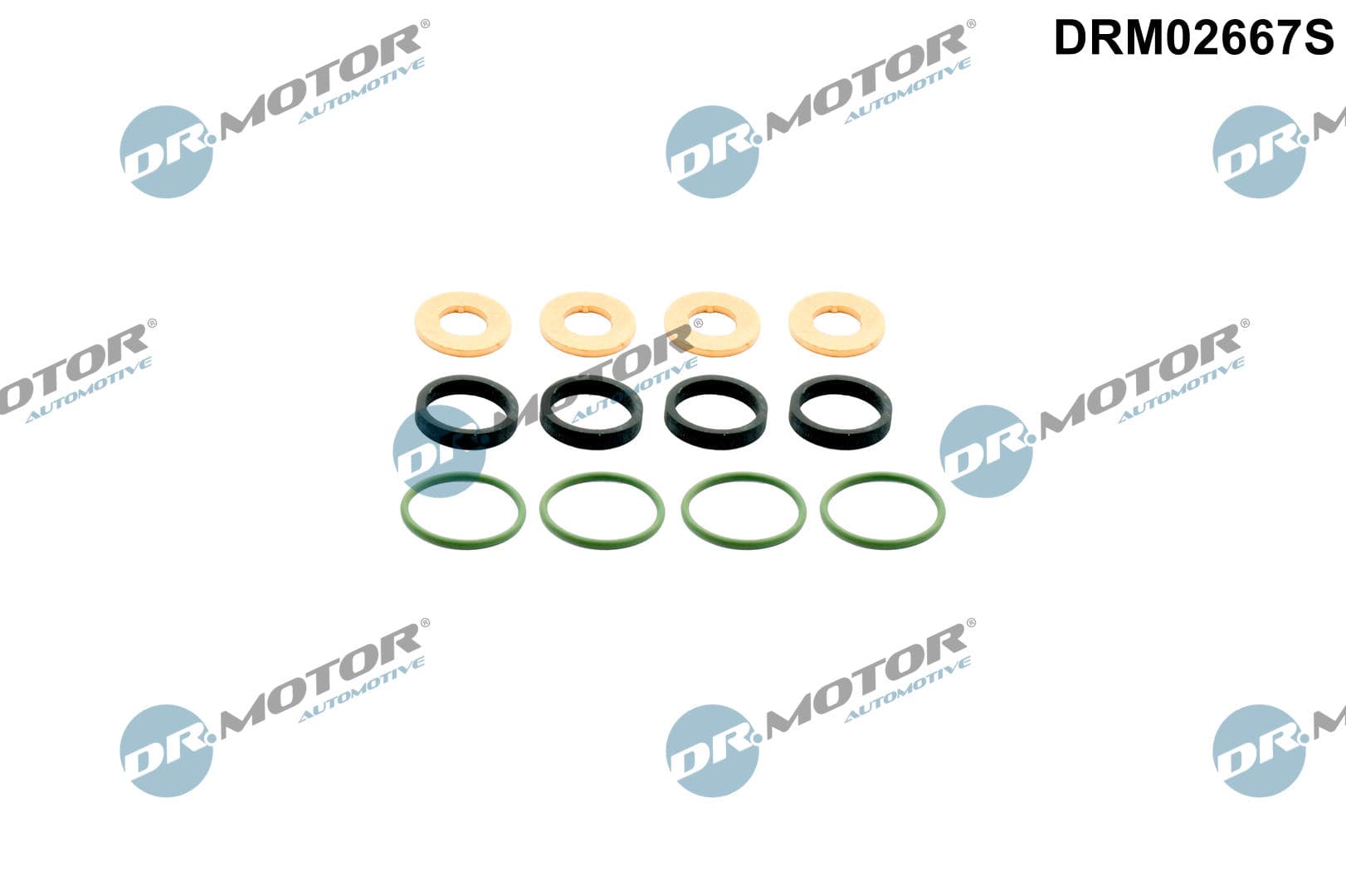 DR.MOTOR AUTOMOTIVE Sada tesnení pre vstrekovaciu trysku DRM02667S 1