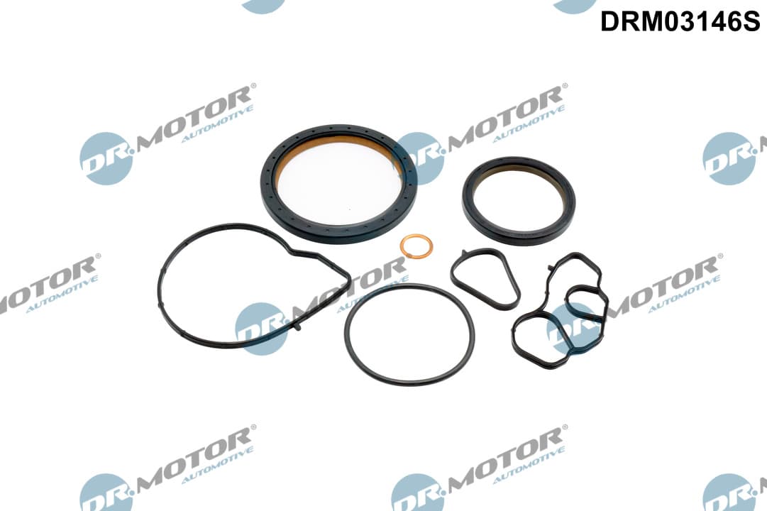 DR.MOTOR AUTOMOTIVE Sada tesnení kľukovej skrine DRM03146S 1