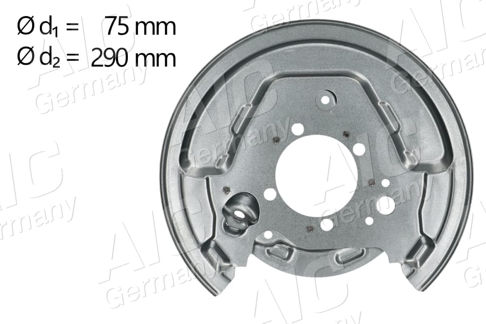 AIC Ochranný plech proti rozstreku, Brzdový kotúč 58833 1