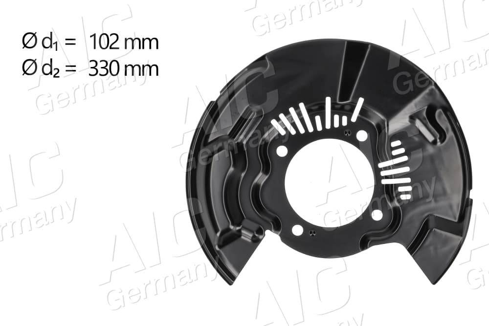 AIC Ochranný plech proti rozstreku, Brzdový kotúč 70740 1
