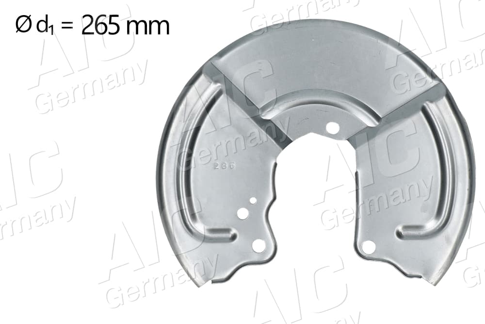 AIC Ochranný plech proti rozstreku, Brzdový kotúč 71338 1