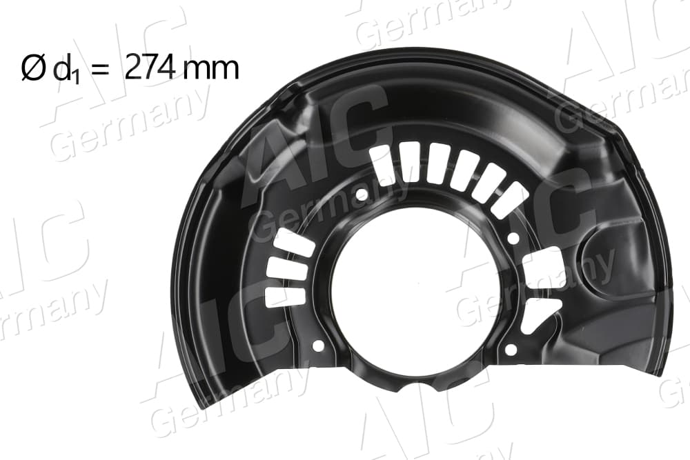 AIC Ochranný plech proti rozstreku, Brzdový kotúč 71382 1
