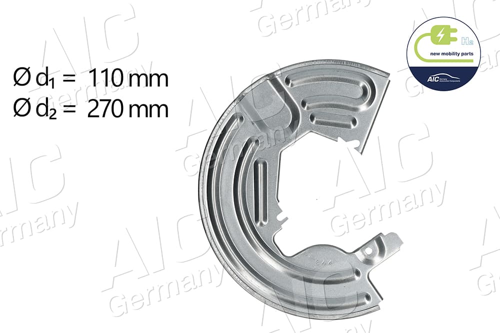 AIC Ochranný plech proti rozstreku, Brzdový kotúč 71416 1