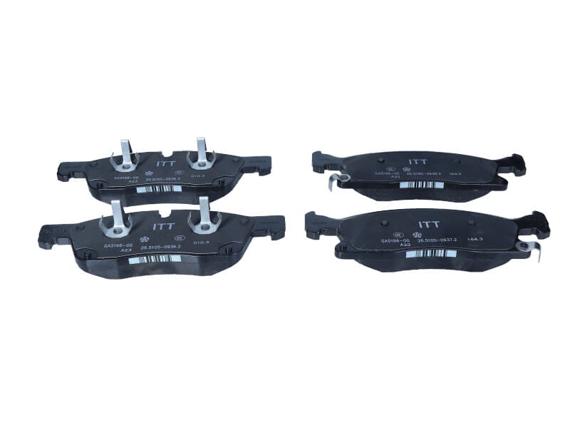 Predné brzdové doštičky Jeep OEM Mopar Fiat 68052370AF FIAT 1