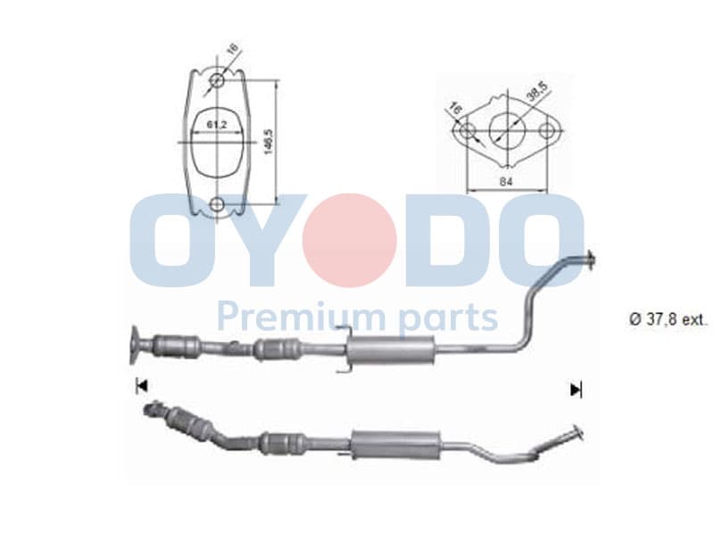 OYODO Katalyzátor 10N0102-OYO 1