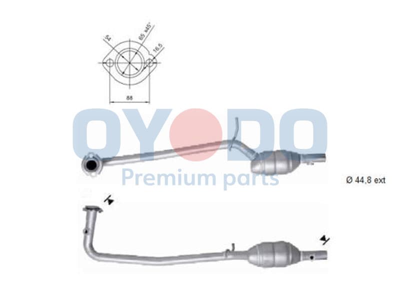 OYODO Katalyzátor 10N0078-OYO 1