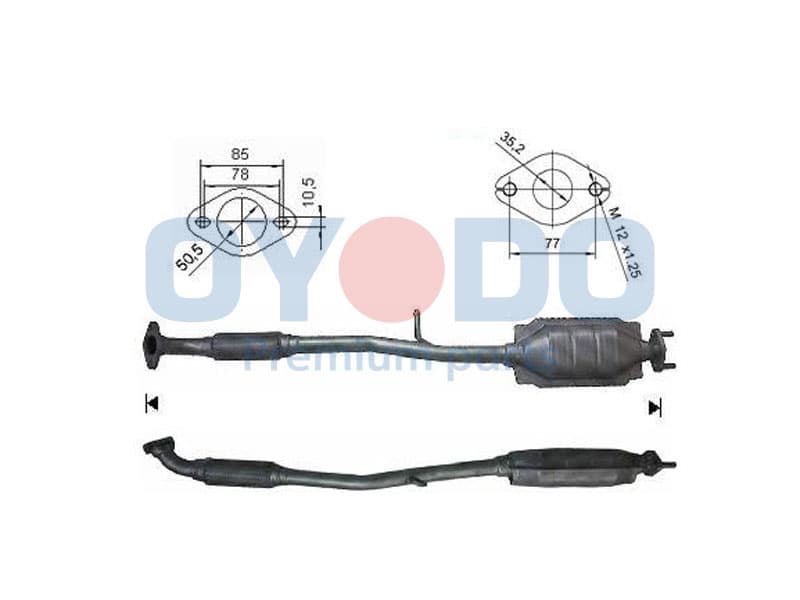 OYODO Katalyzátor 10N0154-OYO 1