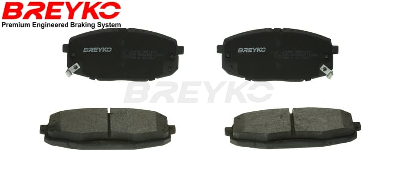 DVA Sada brzdových platničiek kotúčovej brzdy Z3450 1