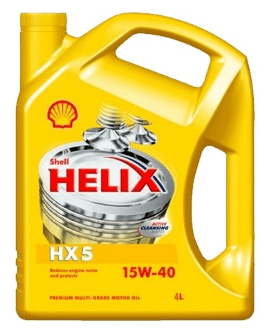 Olej SHELL HELIX HX5 15W40 4L S9000719 1