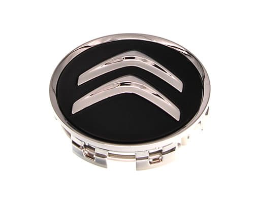 Stredová krytka na alu disk Citroën C1/C4/C5 08– komplet OE CITROEN-PEUGEOT 9406H6