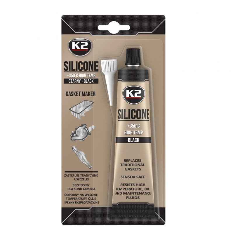 K2 SILICONE BLACK 85 G 1