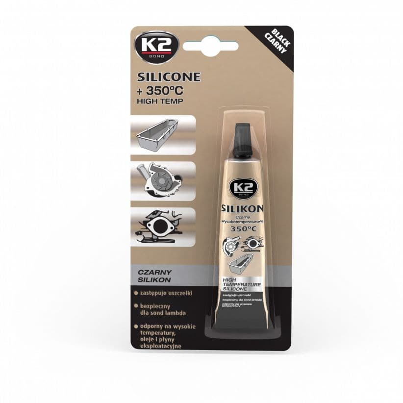 K2 SILICONE BLACK 21 G 1
