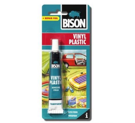 BISON VINYL PLASTIC lepidlo na mäkčené plasty 25ml + folia