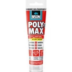 BISON POLY MAX CRYSTAL EXPRESS MONTÁŽNE LEPIDLO 115G