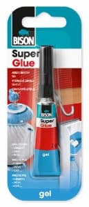 BISON SUPER GLUE GEL JUMBO CARD sekundové lepidlo 2g