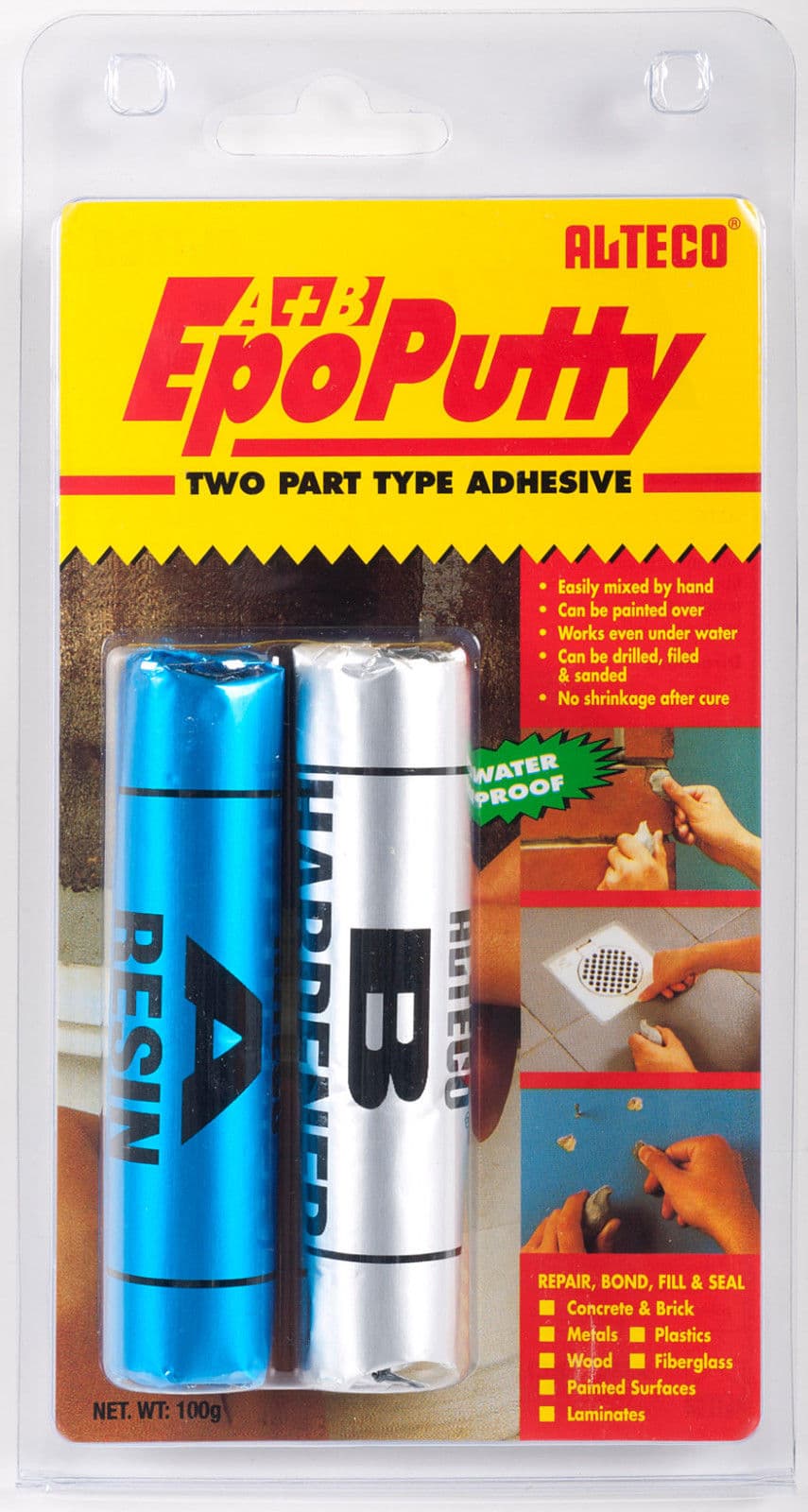 ALTECO EPOXY PUTTY EPOXIDOVÁ PLASTELÍNA 100G 1