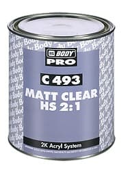 HB BODY 493 akrylový lak matný 1L
