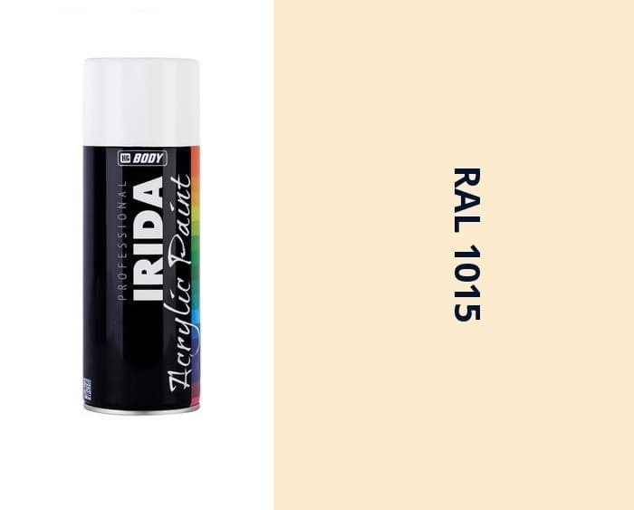 HB BODY  IRIDA RAL 1015 slonová kosť svetlá farba v spreji 400ml 1